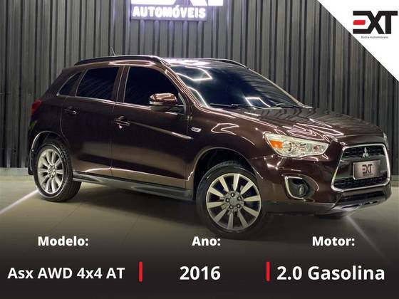 MITSUBISHI ASX 2.0 4X4 AWD 16V GASOLINA 4P AUTOMÁTICO MITSUBISHI ASX 2.0 4X4 AWD 16V GASOLINA 4P AUTOMÁTICO